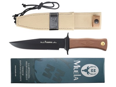 Nóż Muela Tactical Rubber Handle 180 mm + etui