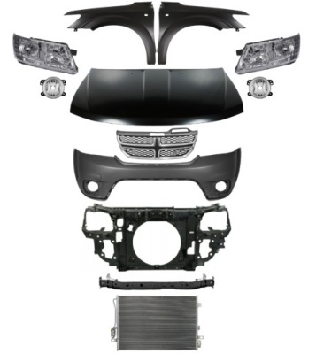 Lancia ypsilon 11-15 капот бампер крыло решётка радиатора набор запчасти фото №1