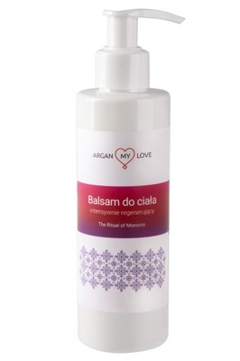 Argan My Love Balsam Do Ciała Intensywnie Regenerujący 200ml