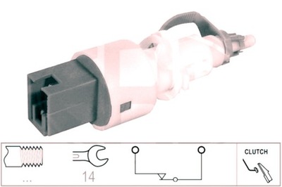 ERA SENSOR CONMUTADOR DE LUZ LUZ DE FRENADO ERA 330492 ERA  