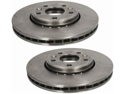 Тормозные диски перед renault scenic 3 1.2-2.0 09-16 фото №1