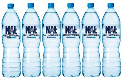 Woda Nałęczowianka niegazowana 1,5 litra 6 sztuk