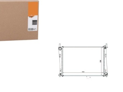 Nrf радиатор воды ford fiesta v st150 jh_. jd_ фото №1