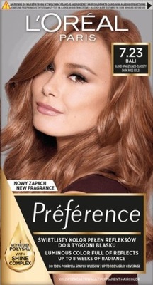 L'OREAL Preference farba do włosów 7.23