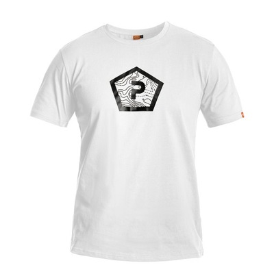 Koszulka T-shirt Pentagon Shape White S