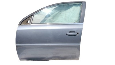 Opel vectra c двері лівий перед сріблястий фото №1