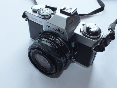 Minolta XD5 + MC Soligor C/D Wide-Auto 28 mm 1:2.8 - ładna - sprawna