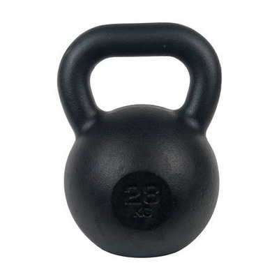 28 kg KETTLEBELL Kettle Odważnik HANTLA Żeliwna PL