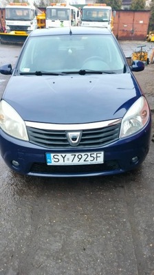 Dacia Sandero 1,6 benzyna, klimatyzacja, 2010 rok