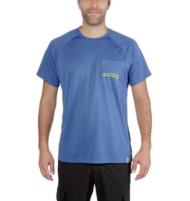 T-Shirt Carhartt Force Federal Blue S