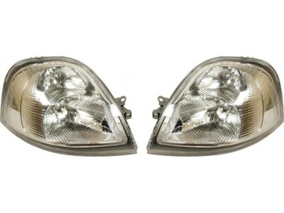 Фары лампы renault master ii 00- depo kpl фото №1