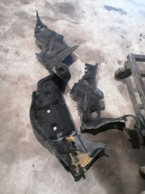 Mercedes x166 gl стіна перегородкова накладка двигуна фото №1