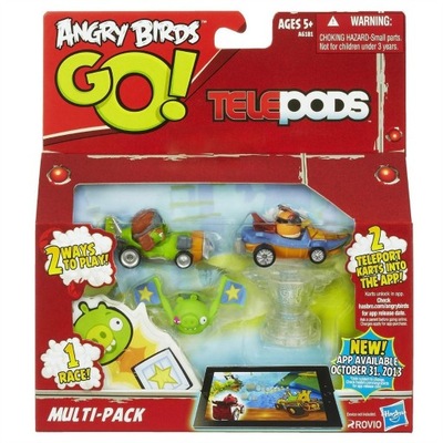 ANGRY BIRDS GO! Telepods ZESTAW A6181 Figurki GRA