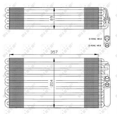 GARINTUVO KONDICIONAVIMO MERCEDES 280 (W140) 92- 