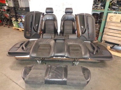 Сиденья кожа alcantara el подогрев audi a8 d3 фото №1