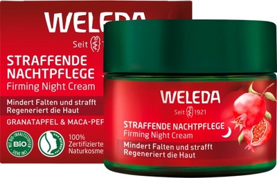 WELEDA UJĘDRNIAJĄCY KREM NA NOC Z GRANATEM 40ML