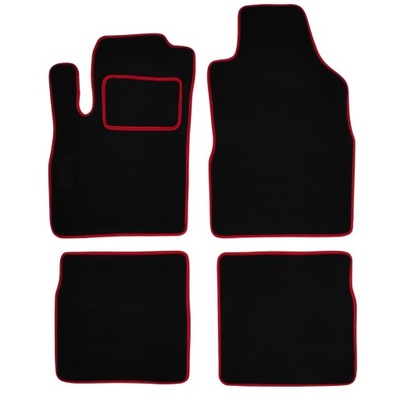 dywaniki welurowe Fiat Panda 2 MATY DO AUTA Fiat Panda 2 WYCIERACZKI R