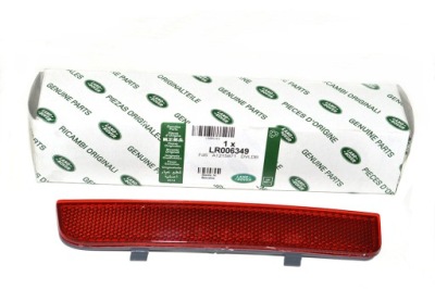 Відбивач бампера задня лівий rr l322 / freelander 2 фото №1