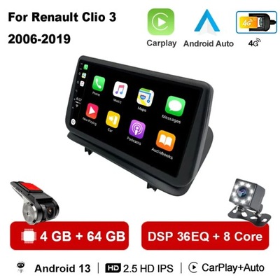 NAWIGATOR GPS PARA RENAULT CLIO 3 CLIO 3 2005-2014 RADIO DE AUTOMÓVIL NAVEGACIÓN GPS  