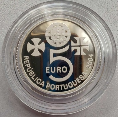 0027 - Portugalia 5 euro, 2004 ag