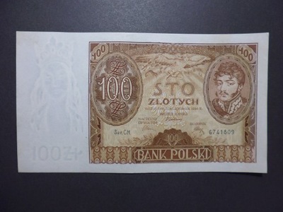 B1093. 100 Złotych 1934 seria C.H.