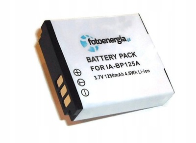 Bateria do IA-BP125A HMX-M20SP HMX-T10