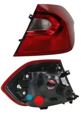 Лампа задняя ford fiesta, 17- фото №1