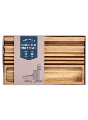 Organizer na biurko Gentlemen's Hardware Wooden Desk Organiser