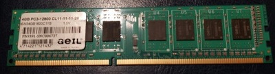 Pamięć RAM Geil DDR3 4 GB 1600