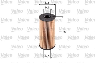 Valeo фільтр оливи 586529 фото №1