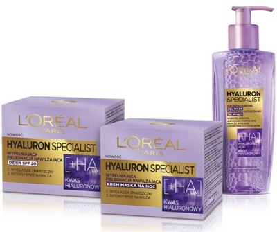 Loreal Hyaluron Specialist zestaw kosmetyków do twarzy