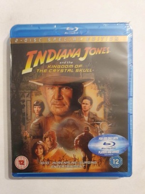 INDIANA JONES i KRÓL KRYSZTAŁOWEJ CZASZKI BLU-RAY