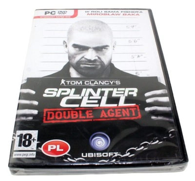 SPLINTER CELL DOUBLE AGENT NOWA FOLIA PL + GRATIS