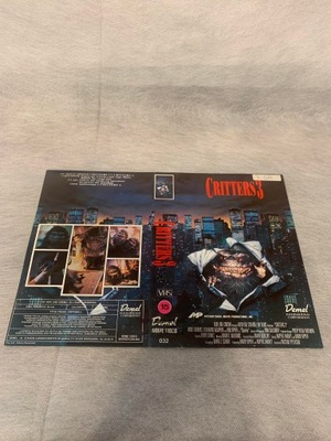 OKŁADKA CRITTERS 3 VHS