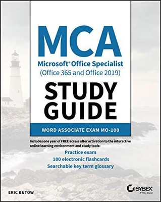 MCA Microsoft Office Specialist (Office 365 and Of (11019375337) | Książka  Allegro