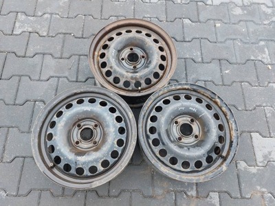 ДИСК СТАЛЬНОЙ 2 ШТ 4X100 6JX15 ET49 FI56,6 OPEL ASTRA G VECTRA B