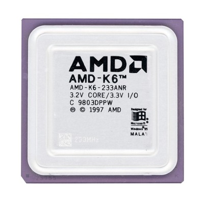 AMD AMD-K6-233ANR 233MHz SOCKET 7 66MHz