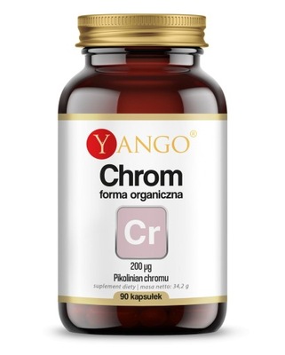 Chrom forma organiczna 90 kapsułek Yango