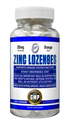 Hi-tech Pharma Zinc Lozenges aż 25mg 100tab Cynk