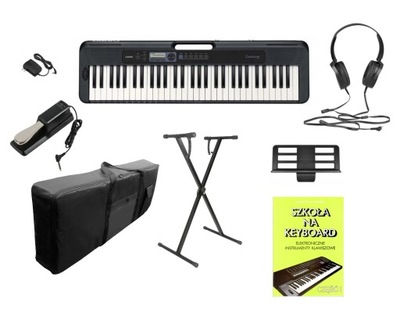 CASIO CT-S300 keyboard dynamiczna klawiatura zestaw XL