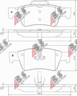 КОЛОДКИ ЗАД MERCEDES CLS-KLASSE (C219) КУПЕ 04-