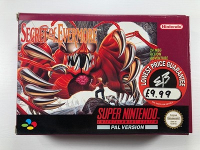 Gra Secret of Evermore Nintendo SNES