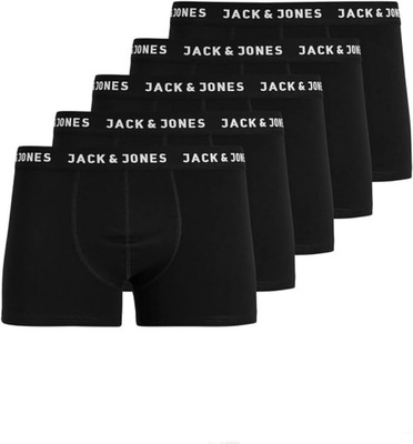 Bokserki męskie majtki JACK&JONES L 5szt 20B167