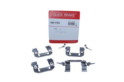 QUICK BRAKE JUEGO INST. ZAPATAS DE FRENADO NISSAN P. MURANO/NAVARA/PATHFINDER/QA  