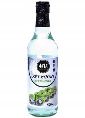 OCET RYŻOWY 500ML BIAŁY DO SUSHI MARYNAT ASIA KITCHEN