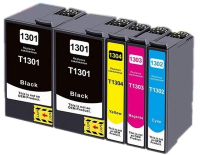 5x Tusz Zamiennik Epson WF-3520DWF WF-7525