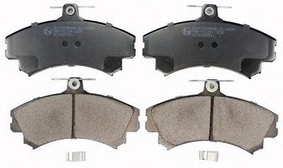 PADS BRAKE FRONT VOLVO S40 95-  