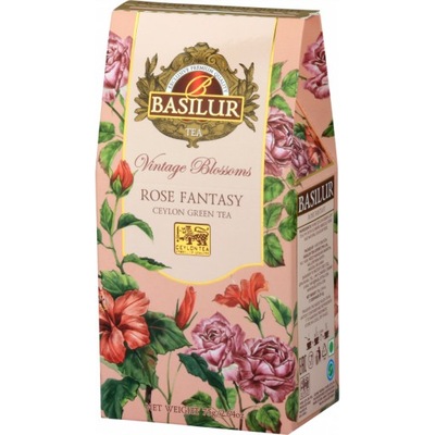Herbata zielona liść Basilur ROSE FANTASY 75 g