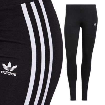 LEGGINSY SPODNIE DAMSKIE ADIDAS ORIGINALS 3 PASKI