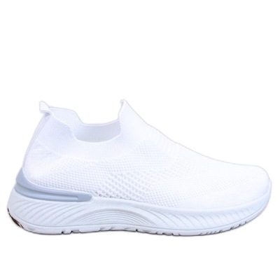 Buty sportowe skarpetkowe White r.36